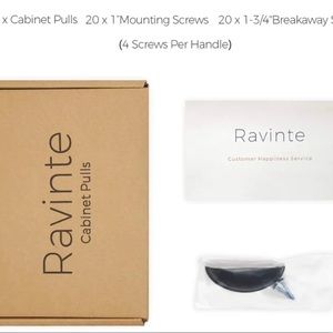 Ravine cabinet Hardware pulls